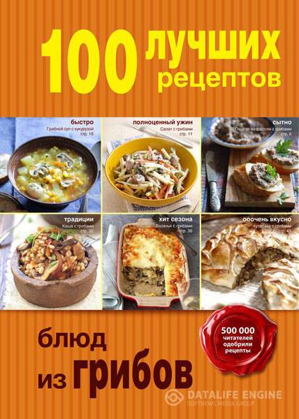 Коллектив авторов - 100 лучших рецептов блюд из грибов (2015) pdf